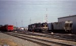 SOU 3997 leads a couple of other units to the fuel racks